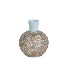 Vaso Romimex Beige Ceramica Sferico 18 x 21 x 18 cm 18 x 17 x 18 cm di Romimex, Vasi - Rif: D1619587, Prezzo: 33,32 €, Sconto: %