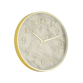 Wall Clock Romimex Silver PVC 45 x 45 x 3 cm by Romimex, Wall Clocks - Ref: D1619609, Price: 20,59 €, Discount: %