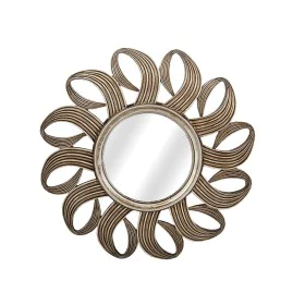 Wall mirror Romimex Silver Resin 44 x 44 x 4 cm Circular by Romimex, Wall-Mounted Mirrors - Ref: D1619625, Price: 64,14 €, Di...