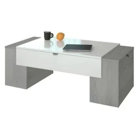 Table Basse Lucky 123 x 42 x 55 cm Blanc de BigBuy Home, Tables - Réf : S7196321, Prix : 133,60 €, Remise : %