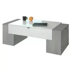 Mesa de Centro Lucky 123 x 42 x 55 cm Branco de BigBuy Home, Jogos de móveis - Ref: S7196321, Preço: 133,60 €, Desconto: %