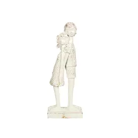 Decorative Figure Romimex White Resin Kids 14 x 38 x 7 cm by Romimex, Collectables - Ref: D1619669, Price: 32,44 €, Discount: %