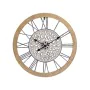 Orologio da Parete Romimex Nero Beige Legno Metallo 50 x 50 x 5 cm di Romimex, Orologi da parete - Rif: D1619676, Prezzo: 93,...