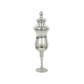 Tibor Romimex Transparent Silver Glass 17 x 53 x 17 cm by Romimex, Ornaments - Ref: D1619694, Price: 75,38 €, Discount: %