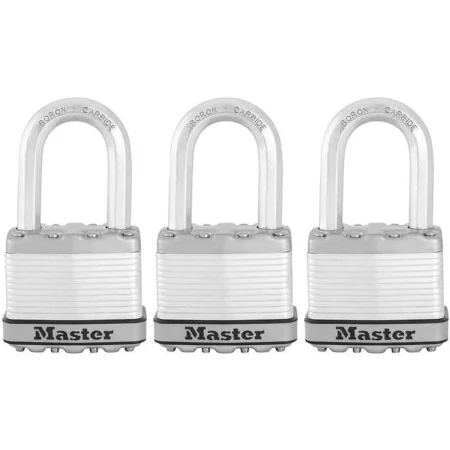 Cadeado com chave Master Lock (3 Unidades) de Master Lock, Cadeados com chave - Ref: S7196435, Preço: 74,49 €, Desconto: %