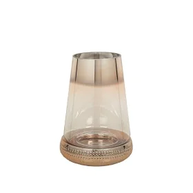 Vase Romimex Transparent Doré verre 17 x 32 x 17 cm 17 x 27 x 17 cm de Romimex, Vases - Réf : D1619697, Prix : 41,37 €, Remis...