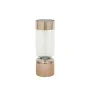 Vase Romimex Transparent Golden Glass 12 x 35 x 12 cm by Romimex, Vases - Ref: D1619700, Price: 39,29 €, Discount: %