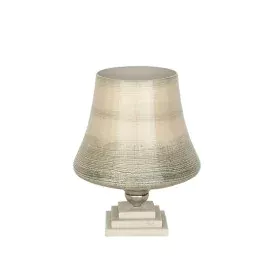 Vase Romimex Beige Grey Glass Marble 26 x 34 x 26 cm by Romimex, Vases - Ref: D1619704, Price: 122,52 €, Discount: %