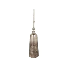 Bouteille Romimex Gris Argenté verre Aluminium 20 x 91 x 20 cm Avec couvercle de Romimex, Objets de décoration - Réf : D16197...