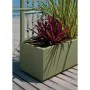 Pot Starwax Rectangulaire 80 cm Marron de Starwax, Pots de fleurs - Réf : S7196493, Prix : 79,97 €, Remise : %