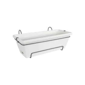 Pot Elho Blanc 80 cm polypropylène Plastique Rectangulaire de Elho, Pots de fleurs - Réf : S7196637, Prix : 33,75 €, Remise : %