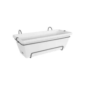 Pot Elho Blanc 80 cm polypropylène Plastique Rectangulaire de Elho, Pots de fleurs - Réf : S7196637, Prix : 33,20 €, Remise : %