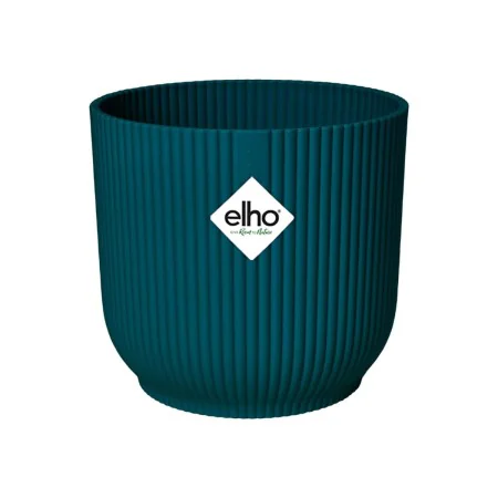 Vaso Elho Azzurro Ø 30 cm deep blue Plastica Rotondo Moderno di Elho, Vasi tradizionali - Rif: S7196652, Prezzo: 56,75 €, Sco...