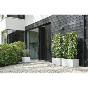 Pot Elho 29,5 x 29,5 x 49,5 cm Blanc Plastique Carré Moderne de Elho, Pots de fleurs - Réf : S7196704, Prix : 52,77 €, Remise...