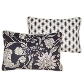 Cushion Romimex Navy Blue Reversible 30 x 45 x 12 cm by Romimex, Cushions - Ref: D1619778, Price: 23,32 €, Discount: %