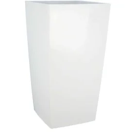 Pot Riviera Blanc 38 x 38 x 69 cm de Riviera, Pots de fleurs - Réf : S7196800, Prix : 64,40 €, Remise : %