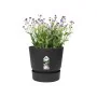 Plant pot Elho Black Plastic Circular Modern Ø 47 cm by Elho, Flower Pots - Ref: S7196841, Price: 65,36 €, Discount: %