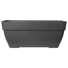 Plant pot Elho Anthracite Plastic Rectangular Modern by Elho, Flower Pots - Ref: S7196843, Price: 56,05 €, Discount: %