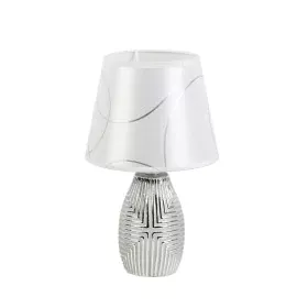 Lampe de bureau Romimex Argenté Céramique 9 x 33 x 9 cm de Romimex, Lampes de chevet - Réf : D1619834, Prix : 19,19 €, Remise...