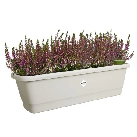 Pot Elho Blanc 20 x 65 x 17 cm Gris Plastique Carré de Elho, Pots de fleurs - Réf : S7196853, Prix : 46,00 €, Remise : %