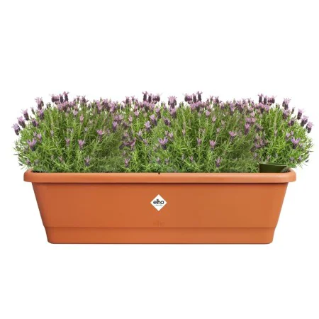 Pot Elho Marron 65 x 20 x 18 cm Plastique Carré de Elho, Pots de fleurs - Réf : S7196858, Prix : 46,00 €, Remise : %