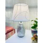 Desk lamp Romimex Silver Ceramic 9 x 33 x 9 cm by Romimex, Bedside and Table Lamps - Ref: D1619834, Price: 19,19 €, Discount: %