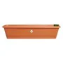 Plant pot Elho 20 x 78 x 17 cm Brown Plastic Squared by Elho, Flower Pots - Ref: S7196859, Price: 50,40 €, Discount: %