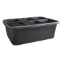 Plant pot Elho 7,4 x 76 x 26,8 cm Black Plastic Squared by Elho, Flower Pots - Ref: S7196861, Price: 57,38 €, Discount: %