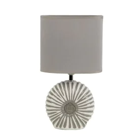 Desk lamp Romimex Blue Grey Ceramic 15 x 33 x 8 cm by Romimex, Bedside and Table Lamps - Ref: D1619842, Price: 18,79 €, Disco...