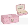 Jewelry box Romimex Pink PVC 15 x 5 x 10 cm Flowers by Romimex, Boxes - Ref: D1619860, Price: 14,02 €, Discount: %