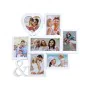 Photo frame Romimex White PVC 46 x 46 x 2 cm Multiple by Romimex, Table and wall frames - Ref: D1619866, Price: 17,52 €, Disc...