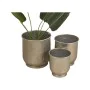 Conjunto de vasos Romimex Prateado Metal (3 Peças) de Romimex, Vasos - Ref: D1619877, Preço: 120,71 €, Desconto: %