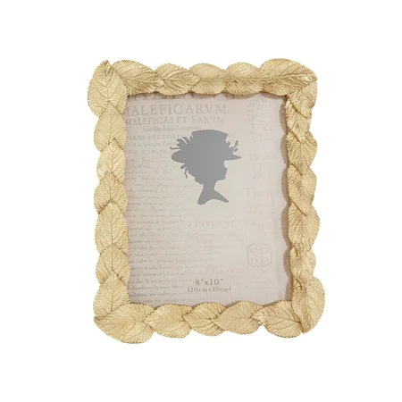 Marco de Fotos Romimex Champagne Resina 20 x 25 x 2 cm de Romimex, Marcos de pared y mesa - Ref: D1619889, Precio: 27,89 €, D...