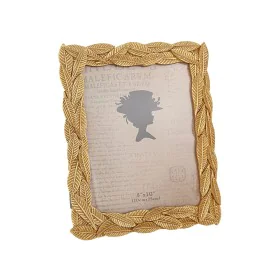 Photo frame Romimex Golden Resin 20 x 25 x 2 cm by Romimex, Table and wall frames - Ref: D1619909, Price: 23,67 €, Discount: %