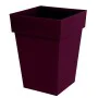 Pot Ecolux Toscana Rouge Bordeaux 51 L 39 x 39 x 53 cm de Ecolux, Pots de fleurs - Réf : S7197059, Prix : 39,87 €, Remise : %