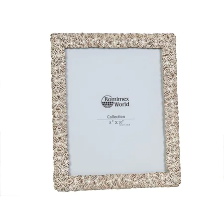 Marco de Fotos Romimex Natural Resina 25 x 30 x 2 cm de Romimex, Marcos de pared y mesa - Ref: D1619927, Precio: 24,81 €, Des...