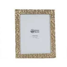 Marco de Fotos Romimex Dorado Resina 25 x 30 x 2 cm de Romimex, Marcos de pared y mesa - Ref: D1619933, Precio: 23,04 €, Desc...