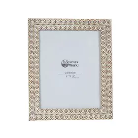 Photo frame Romimex Natural Resin 26 x 20 x 2 cm by Romimex, Table and wall frames - Ref: D1619938, Price: 26,26 €, Discount: %