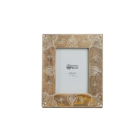 Cadre photo Romimex Marron Bois de manguier 15 x 20 x 2 cm de Romimex, Cadres muraux et de table - Réf : D1619972, Prix : 19,...