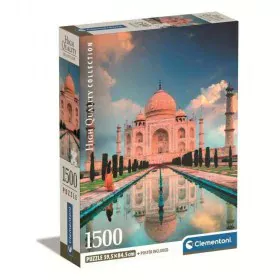 Puzzle Clementoni Taj Mahal 1500 Pezzi di Clementoni, Puzzle classici - Rif: S7197228, Prezzo: 29,11 €, Sconto: %