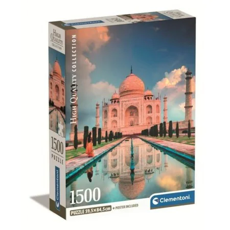 Puzzle Clementoni Taj Mahal 1500 Pièces de Clementoni, Puzzles classiques - Réf : S7197228, Prix : 28,51 €, Remise : %