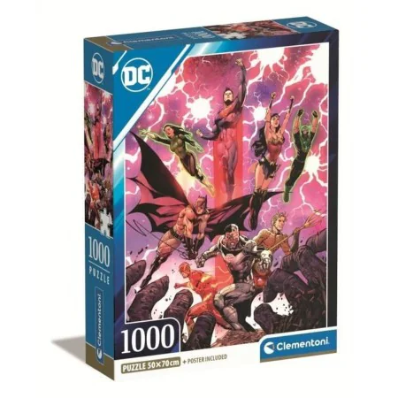 Puzzle Clementoni DC Comics 1000 Peças de Clementoni, Puzzles - Ref: S7197246, Preço: 25,13 €, Desconto: %