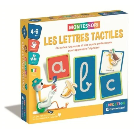 Educational Game Clementoni Les lettres tactiles (FR) by Clementoni, Board Games - Ref: S7197255, Price: 27,32 €, Discount: %