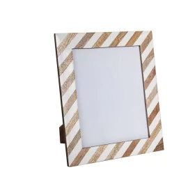 Fotorahmen Romimex Braun Beige Holz Harz 20 x 25 x 1 cm von Romimex, Wand- und Tischrahmen - Ref: D1619991, Preis: 36,42 €, R...