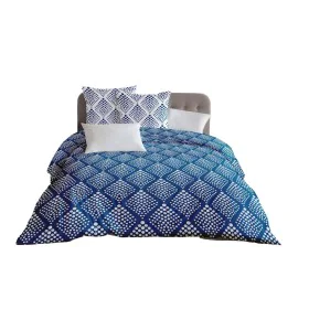 Housse de Couette HOME LINGE PASSION Bleu 240 x 260 cm de HOME LINGE PASSION, Couettes et housses de couette - Réf : S7197269...