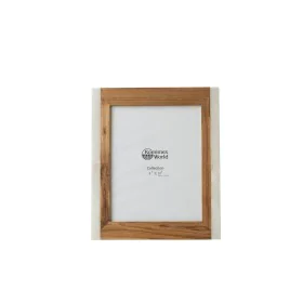 Cadre photo Romimex Marron Bois Marbre 27 x 32 x 2 cm de Romimex, Cadres muraux et de table - Réf : D1620000, Prix : 38,90 €,...