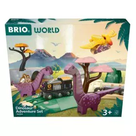 Tren con Circuito Brio Aventure Dinosaure de Brio, Trenes - Ref: S7197306, Precio: 68,38 €, Descuento: %