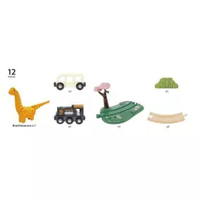 Train with Circuit Brio Dinosaur circle set by Brio, Toy Trains & Sets - Ref: S7197308, Price: 43,95 €, Discount: %