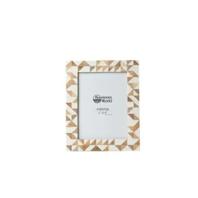 Photo frame Romimex Brown Wood Resin 22 x 27 x 3 cm by Romimex, Table and wall frames - Ref: D1620013, Price: 26,57 €, Discou...