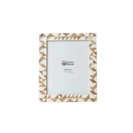 Photo frame Romimex Brown Wood Resin 27 x 32 x 3 cm by Romimex, Table and wall frames - Ref: D1620014, Price: 38,90 €, Discou...